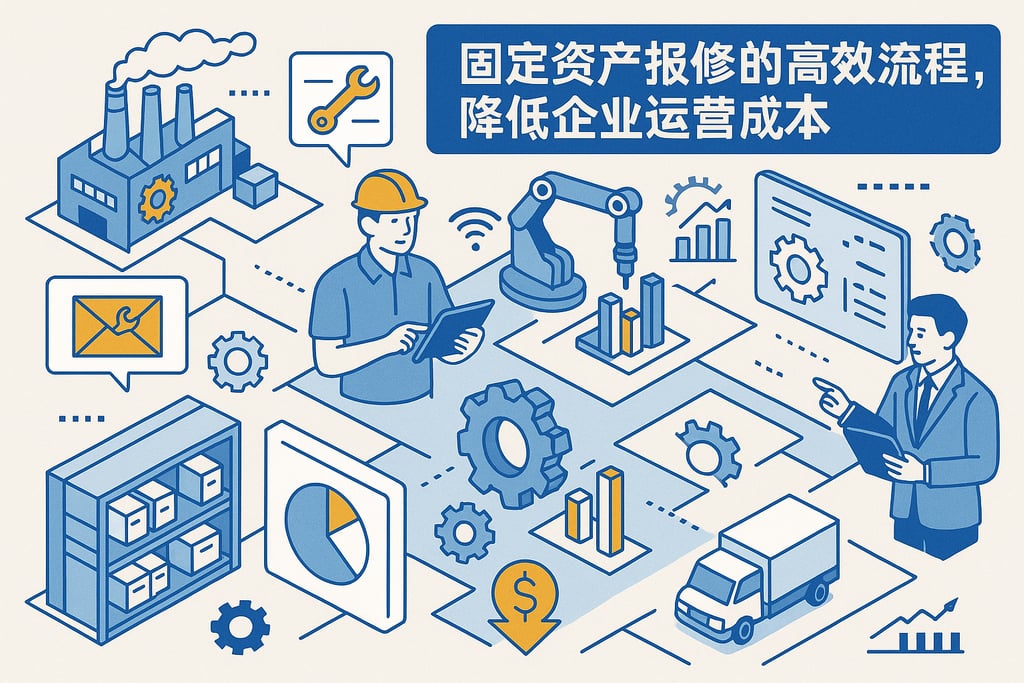 固定资产报修的高效流程，降低企业运营成本