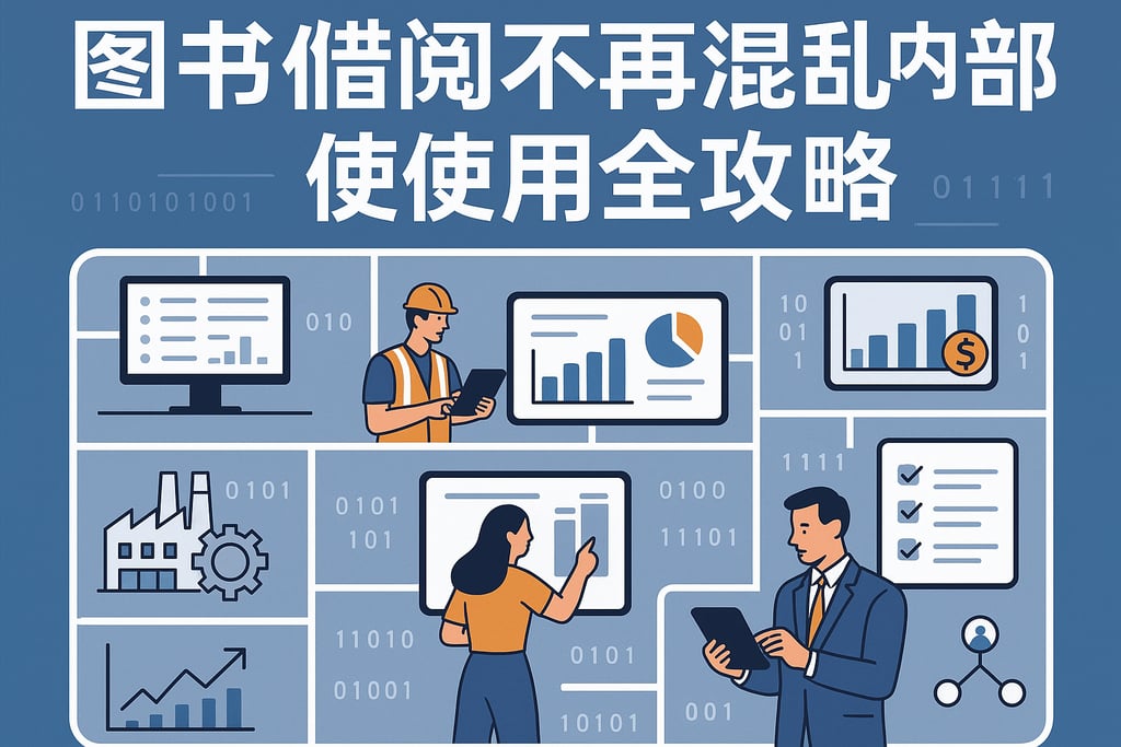 图书借阅不再混乱，内部系统使用全攻略