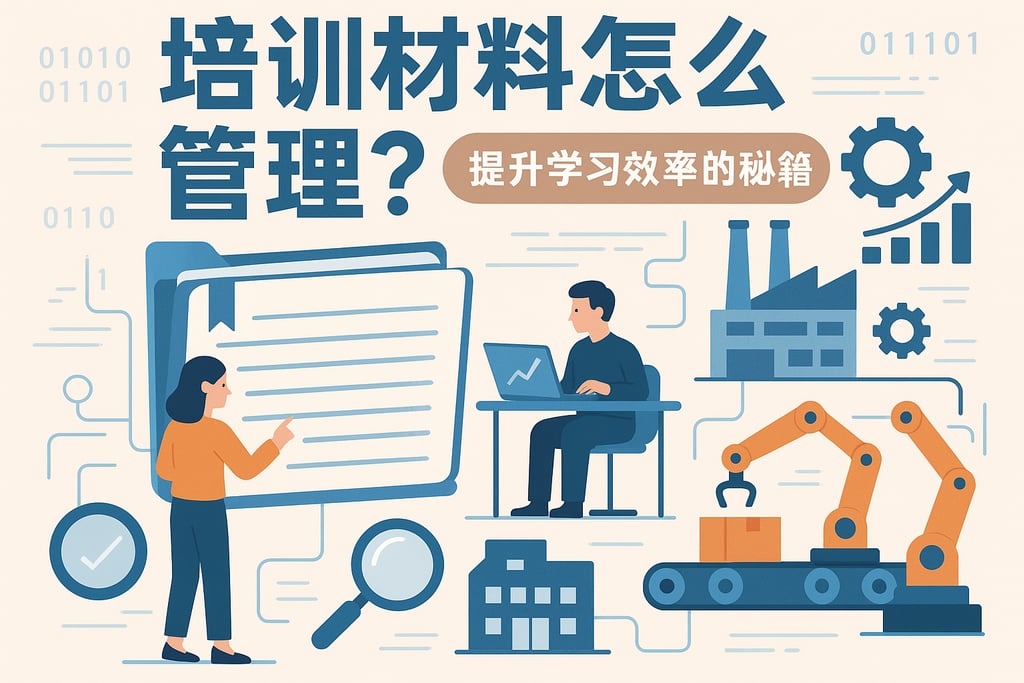 培训材料怎么管理？提升学习效率的秘籍