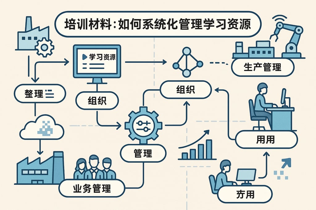 培训材料：如何系统化管理学习资源