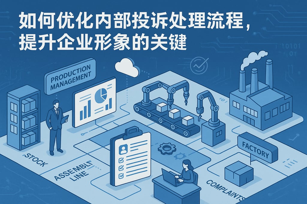 如何优化内部投诉处理流程，提升企业形象的关键