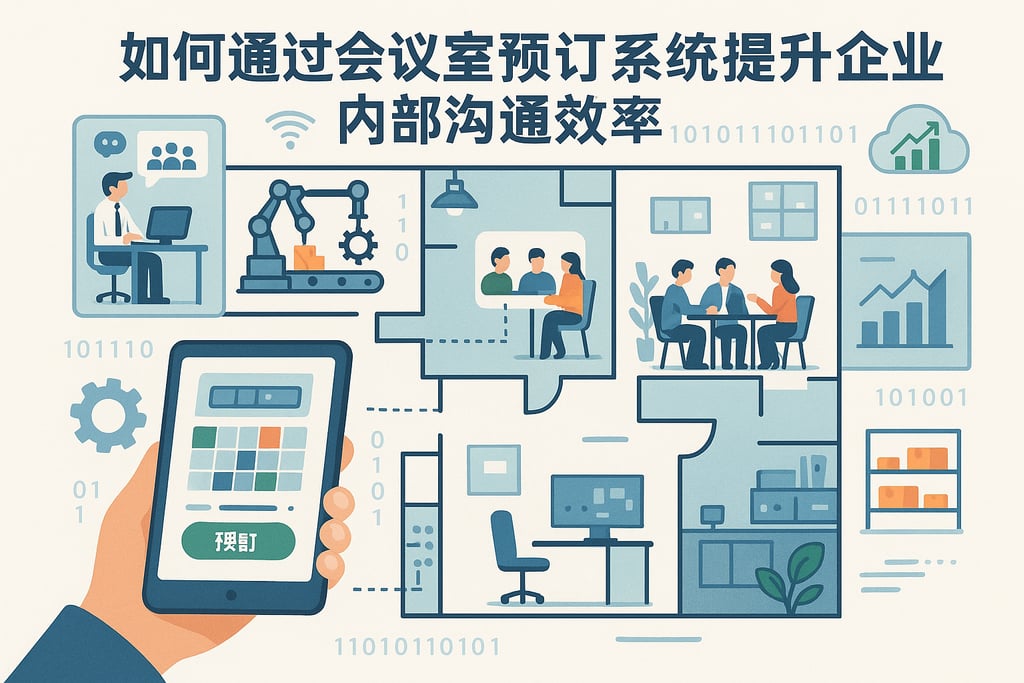 如何通过会议室预订系统提升企业内部沟通效率