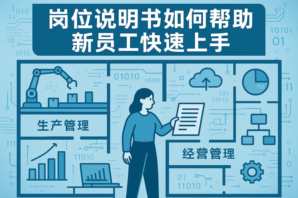 岗位说明书如何帮助新员工快速上手