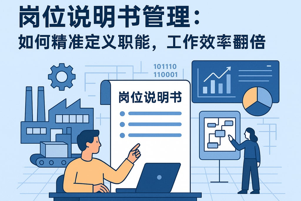 岗位说明书管理：如何精准定义职能，工作效率翻倍