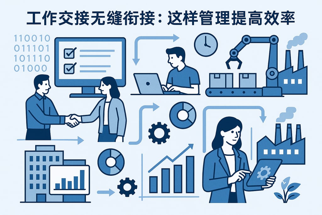 工作交接无缝衔接：这样管理提高效率