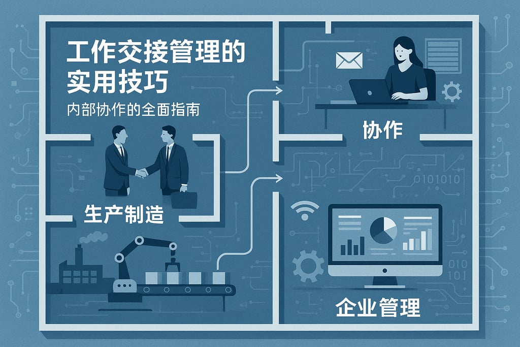 工作交接管理的实用技巧，内部协作的全面指南