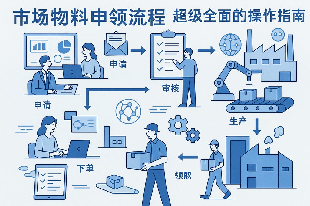 市场物料申领流程，超级全面的操作指南