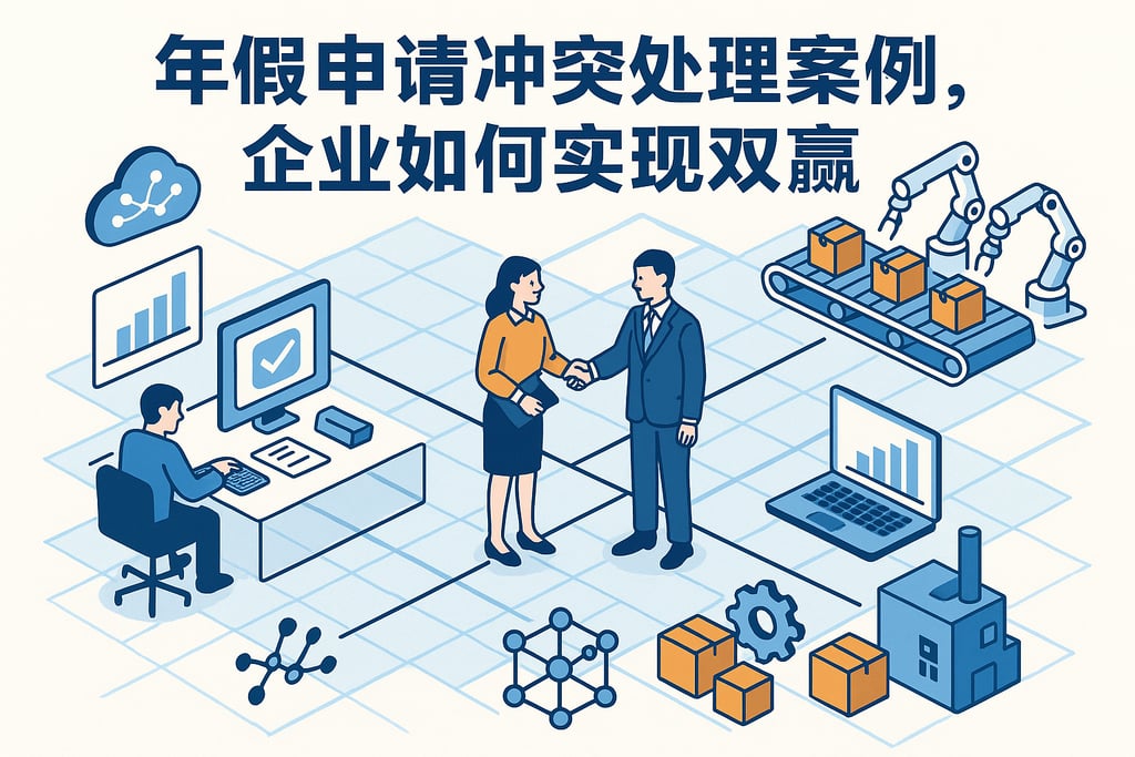 年假申请冲突处理案例，企业如何实现双赢