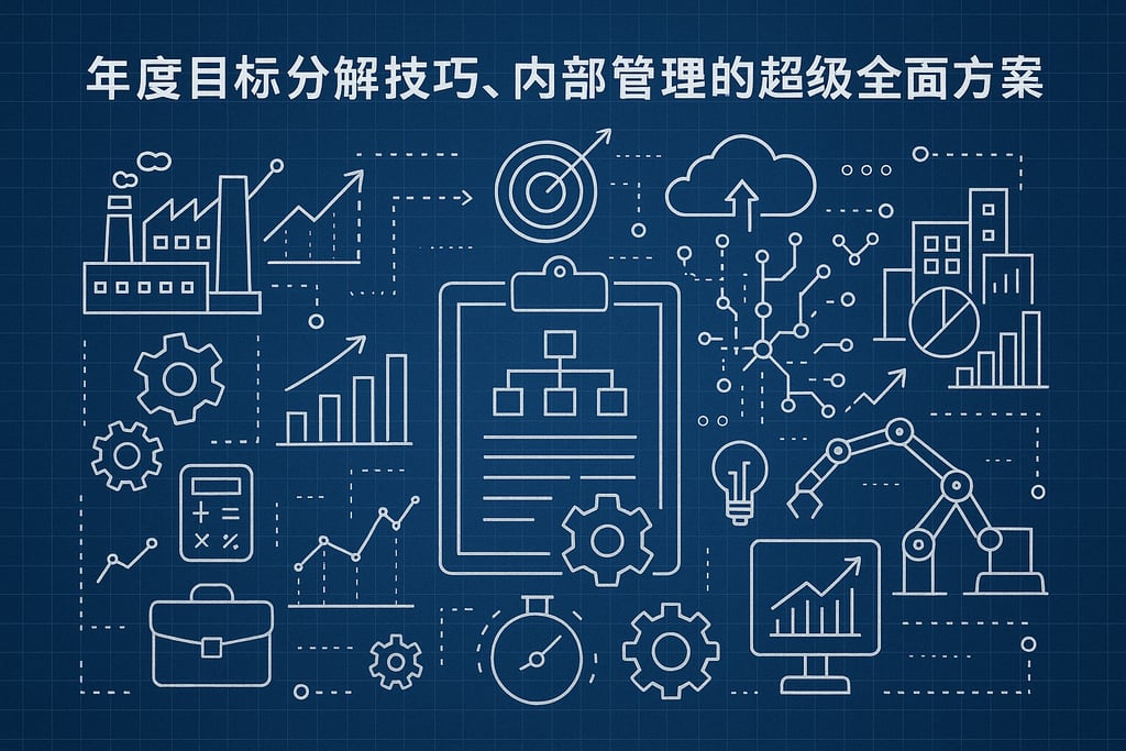 年度目标分解技巧，内部管理的超级全面方案