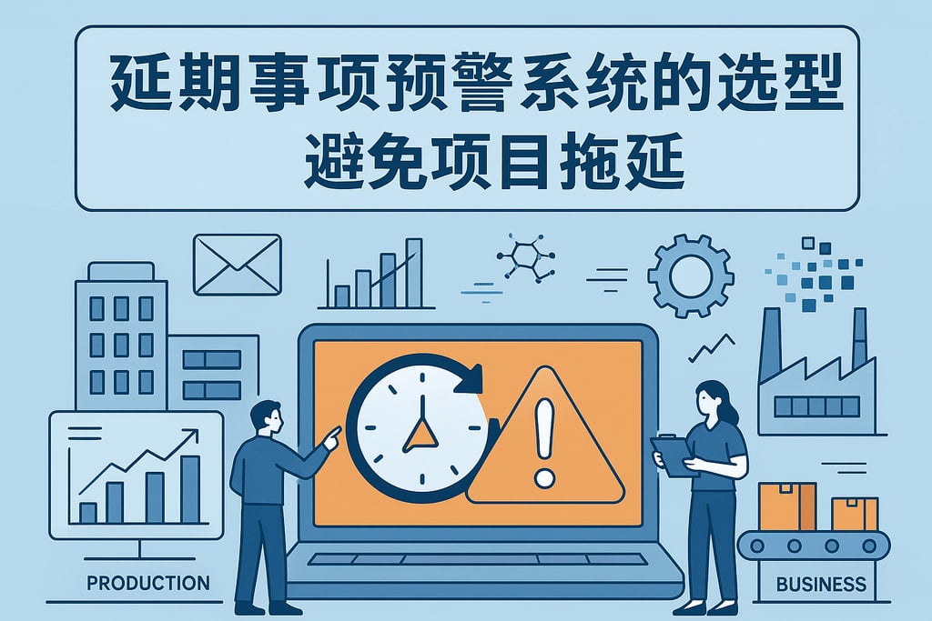延期事项预警系统的选型指南，避免项目拖延