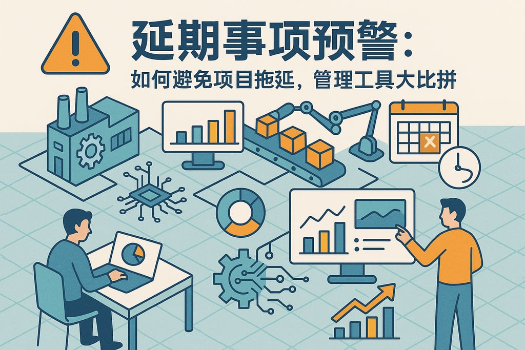延期事项预警：如何避免项目拖延，管理工具大比拼