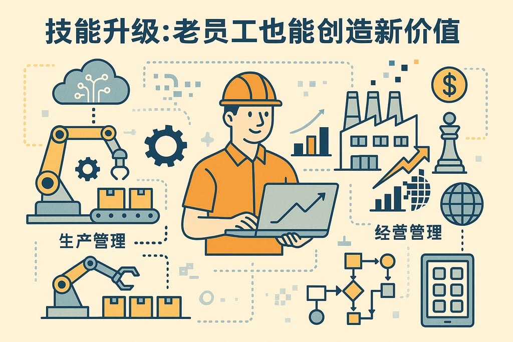 技能升级：老员工也能创造新价值