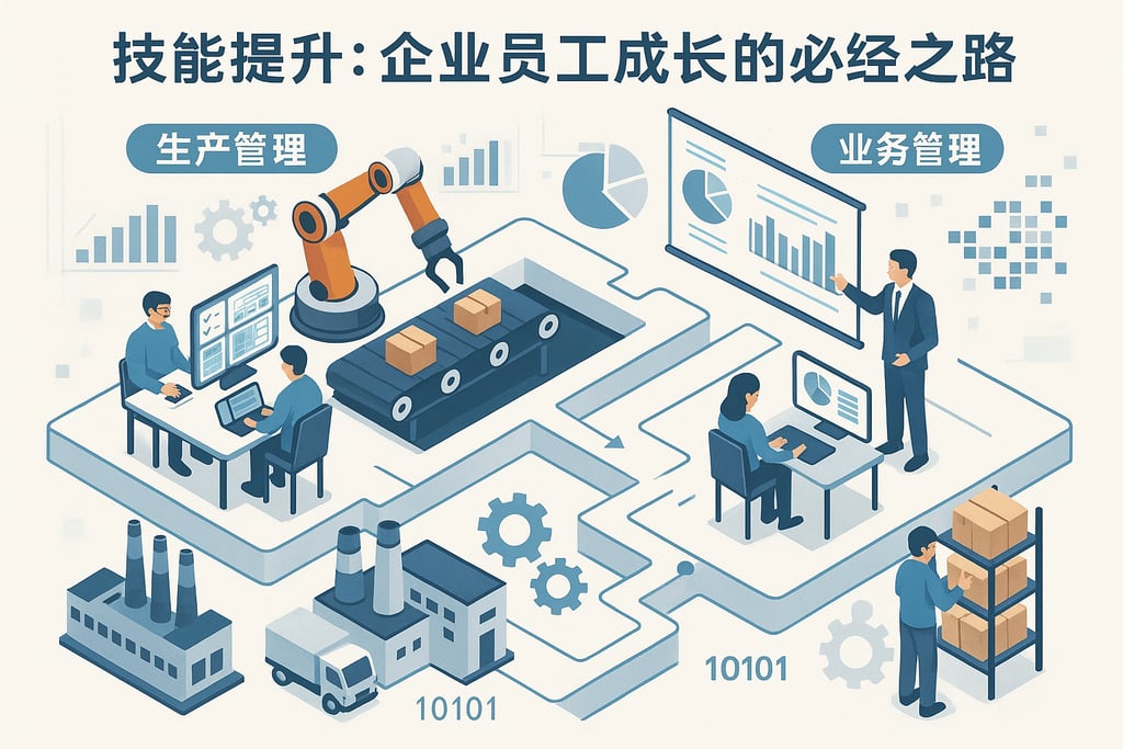 技能提升：企业员工成长的必经之路