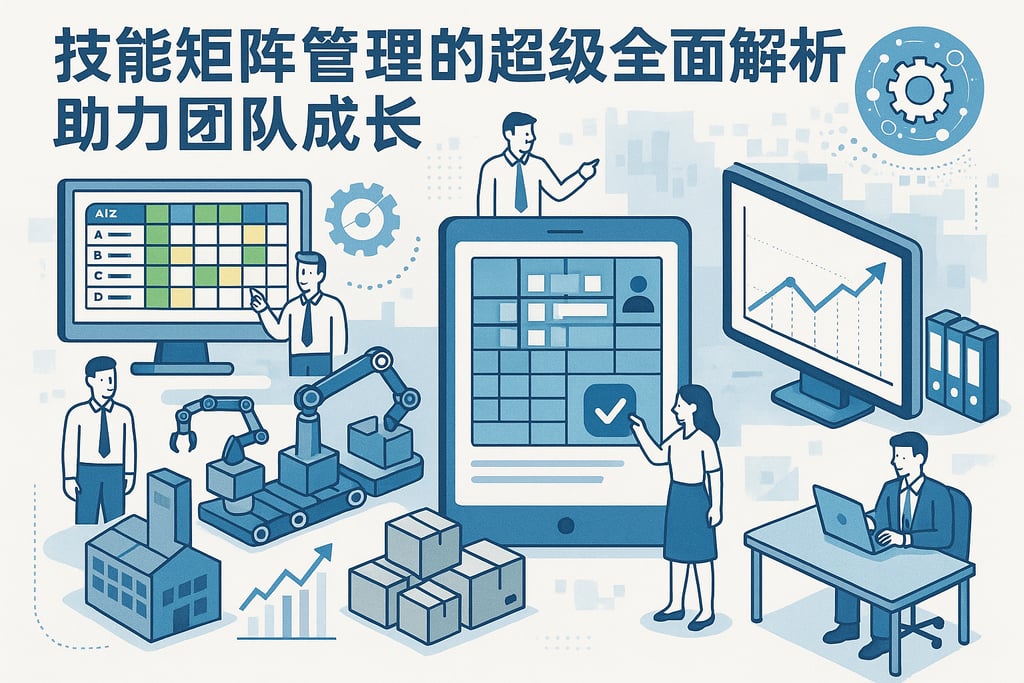 技能矩阵管理的超级全面解析，助力团队成长