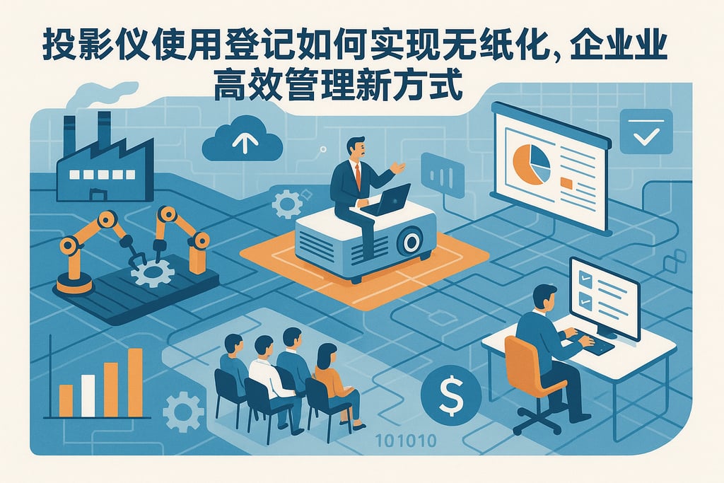 投影仪使用登记如何实现无纸化，企业高效管理新方式