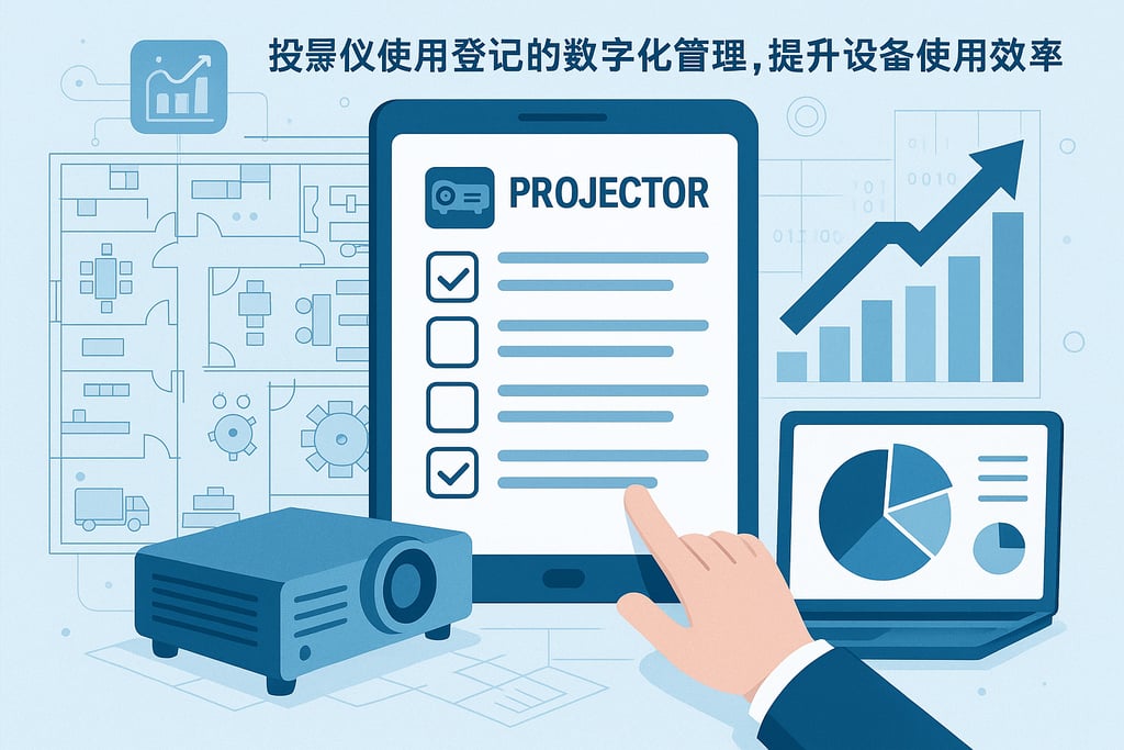 投影仪使用登记的数字化管理，提升设备使用效率