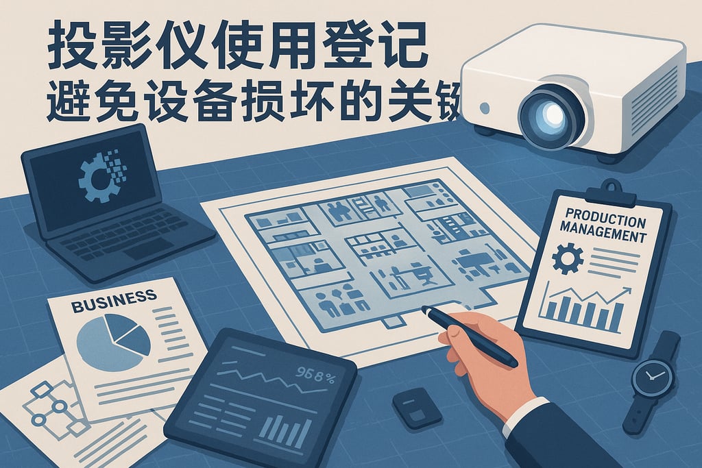 投影仪使用登记，避免设备损坏的关键