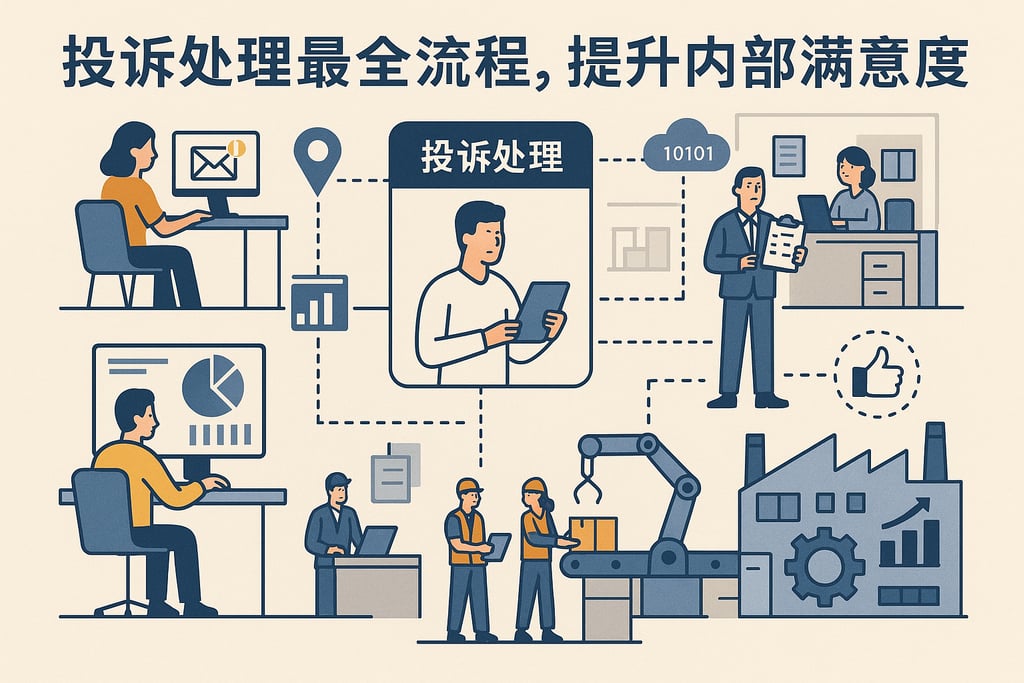 投诉处理最全流程，提升内部满意度的秘诀