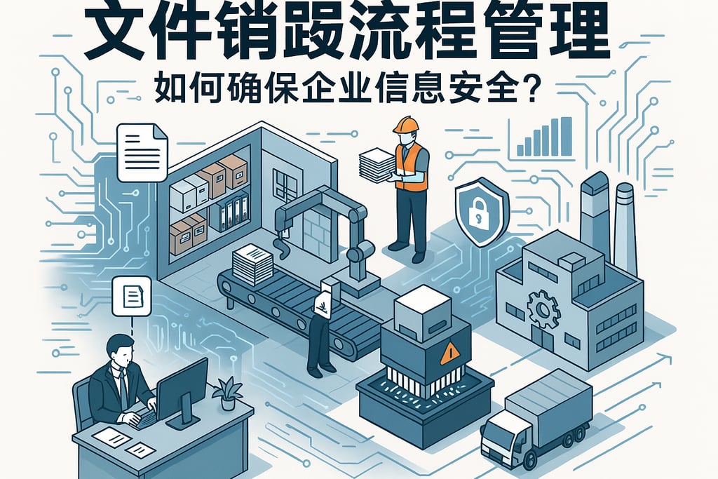 文件销毁流程管理，如何确保企业信息安全？