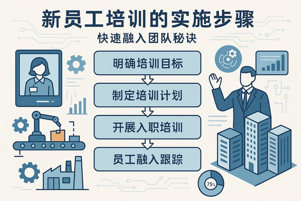 新员工培训的实施步骤，快速融入团队秘诀