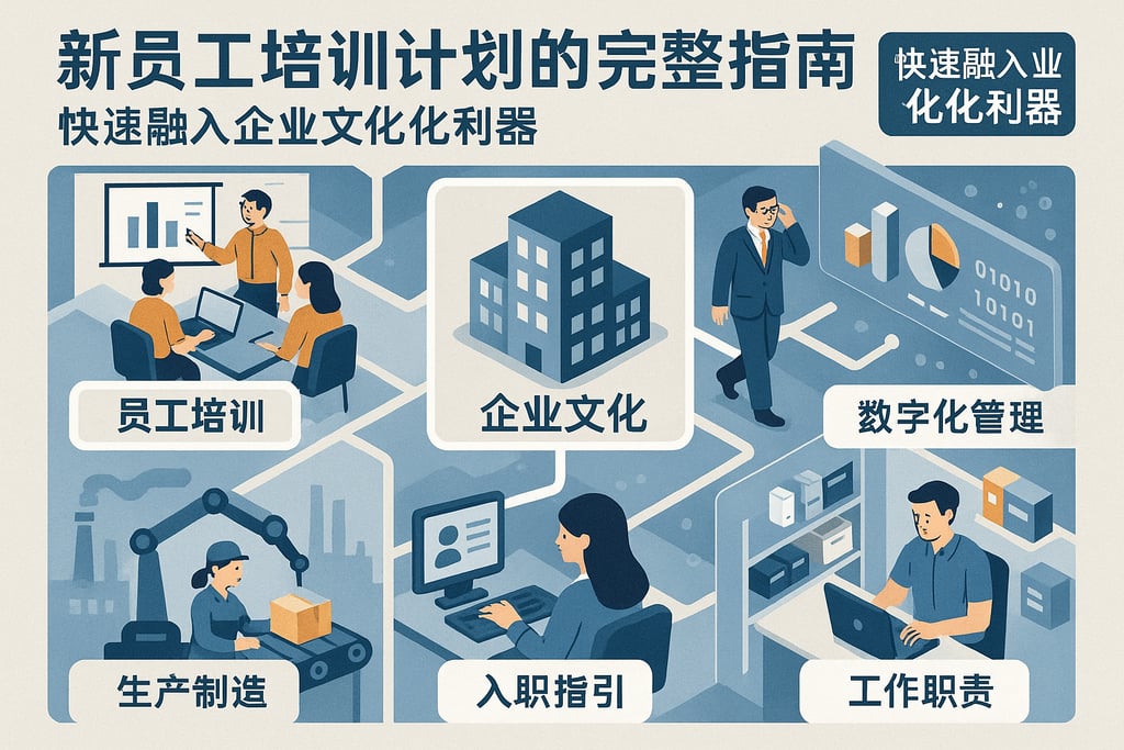 新员工培训计划的完整指南，快速融入企业文化的利器