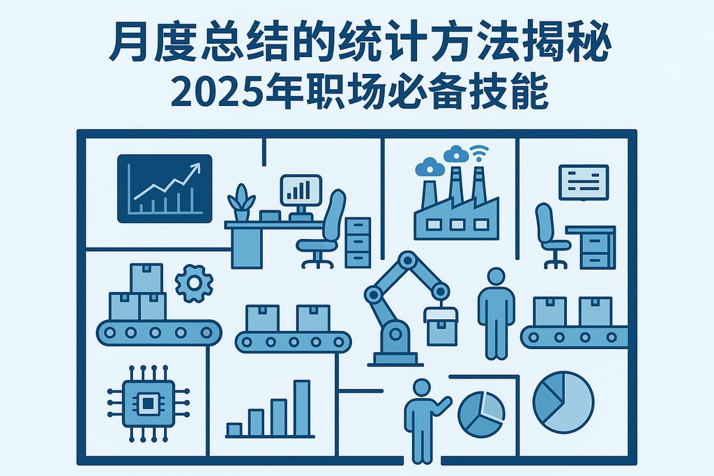 月度总结的统计方法揭秘，2025年职场必备技能