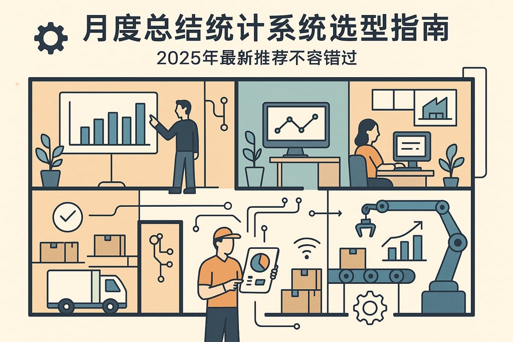 月度总结统计系统选型指南，2025年最新推荐不容错过