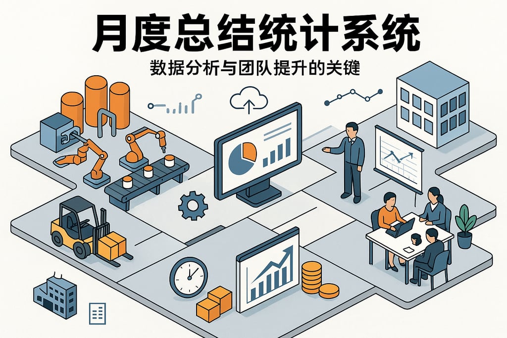 月度总结统计系统：数据分析与团队提升的关键