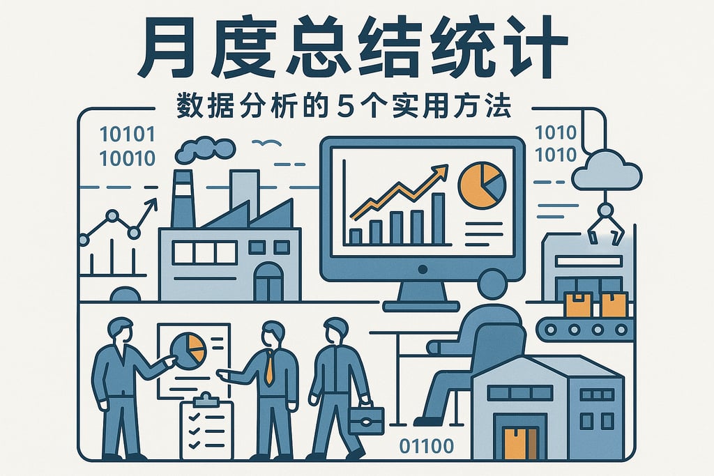 月度总结统计：数据分析的5个实用方法