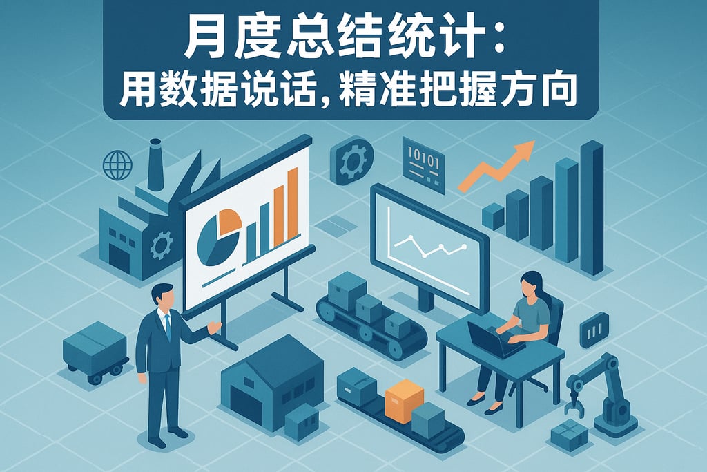 月度总结统计：用数据说话，精准把握方向