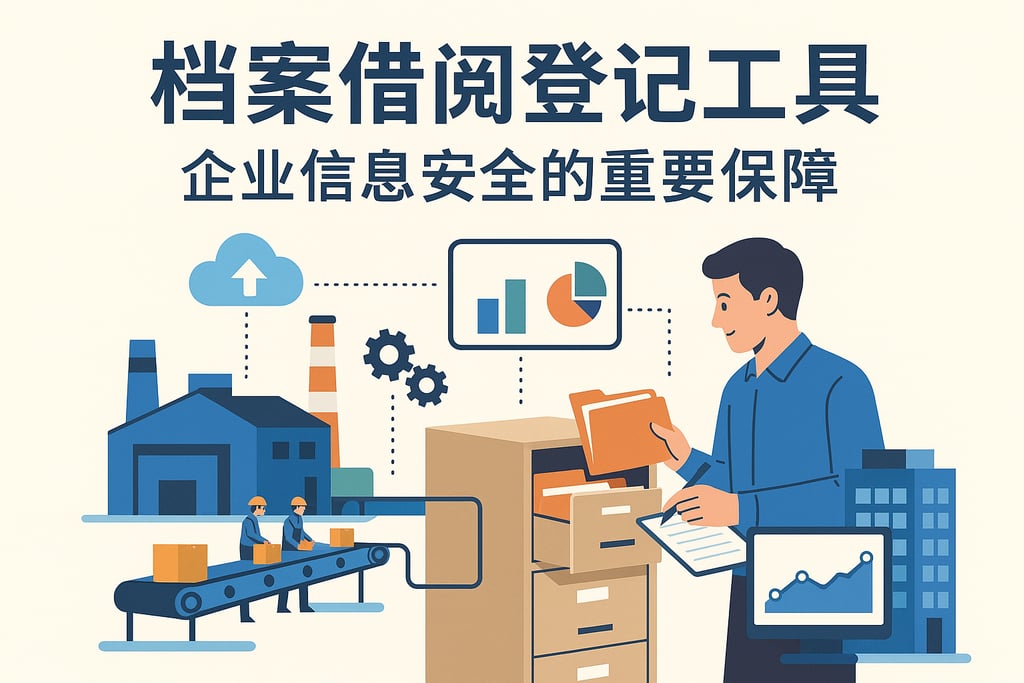 档案借阅登记工具，企业信息安全的重要保障