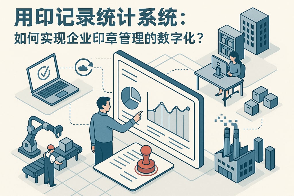 用印记录统计系统：如何实现企业印章管理的数字化？