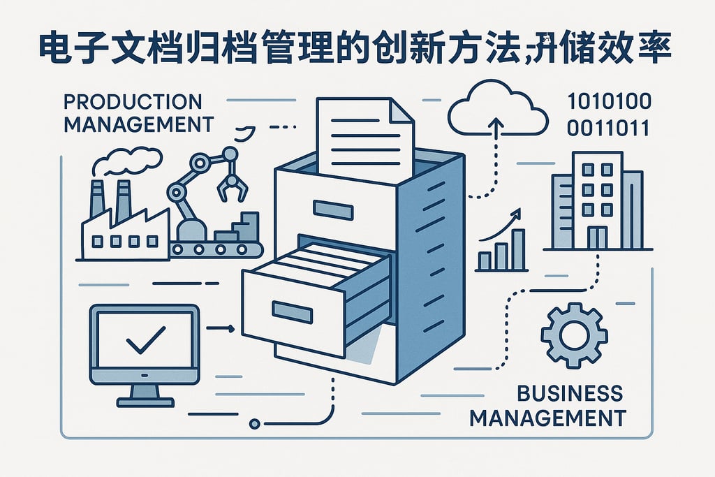 电子文档归档管理的创新方法，提升存储效率