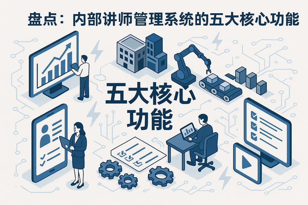 盘点：内部讲师管理系统的五大核心功能
