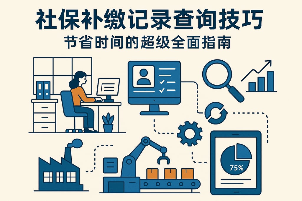 社保补缴记录查询技巧，节省时间的超级全面指南