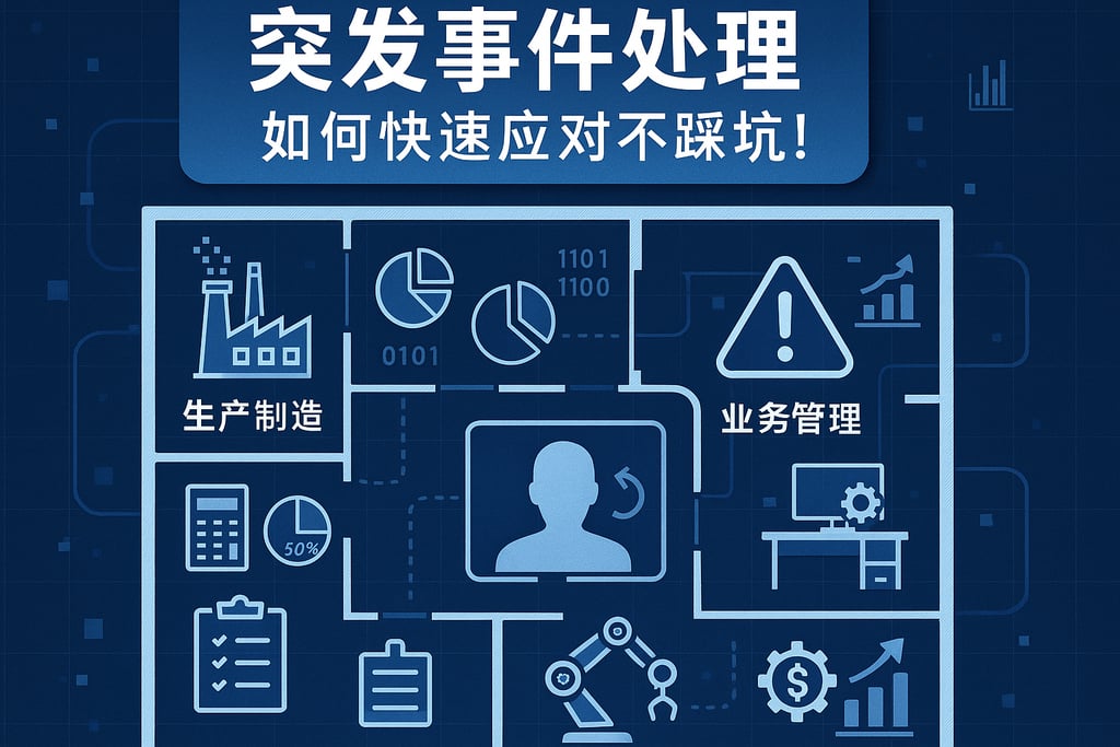 突发事件处理，如何快速应对不踩坑！