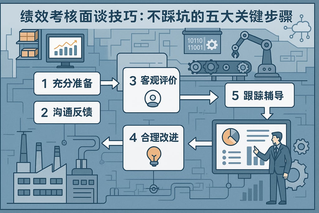 绩效考核面谈技巧：不踩坑的五大关键步骤