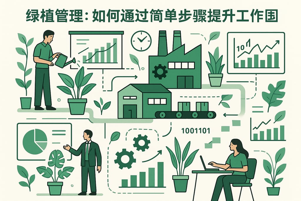 绿植管理，如何通过简单步骤提升工作氛围