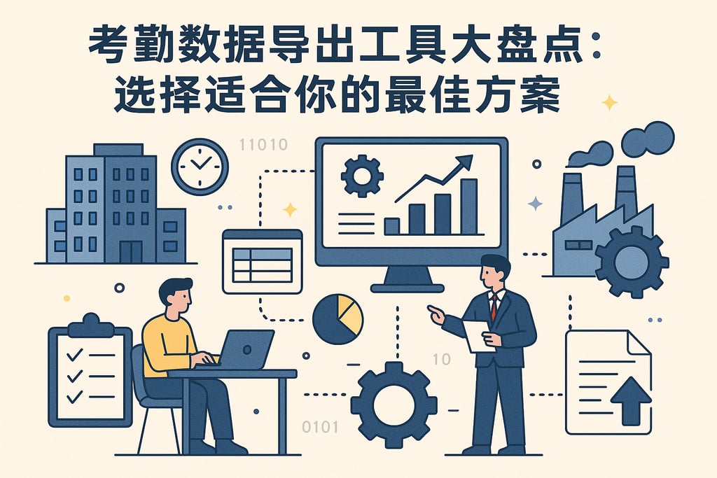 考勤数据导出工具大盘点：选择适合你的最佳方案