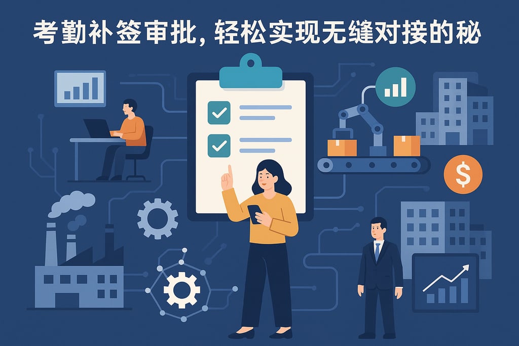 考勤补签审批，轻松实现无缝对接的秘诀