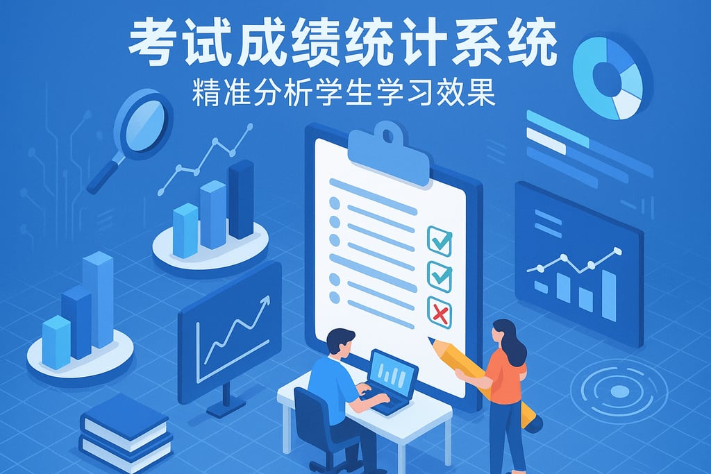 考试成绩统计系统，精准分析学生学习效果