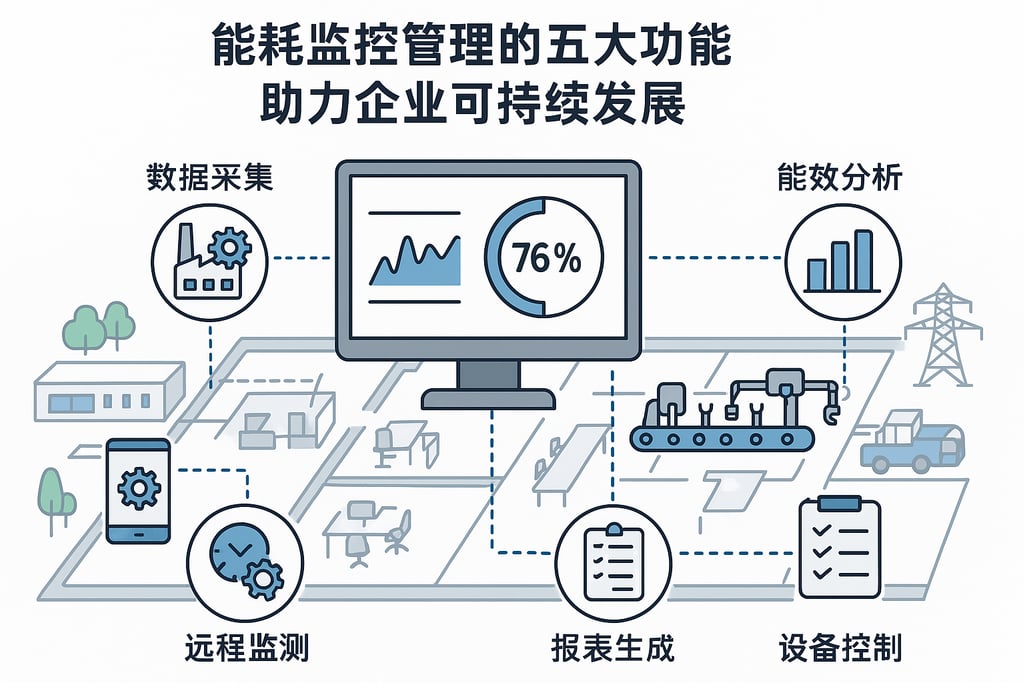 能耗监控管理的五大功能，助力企业可持续发展