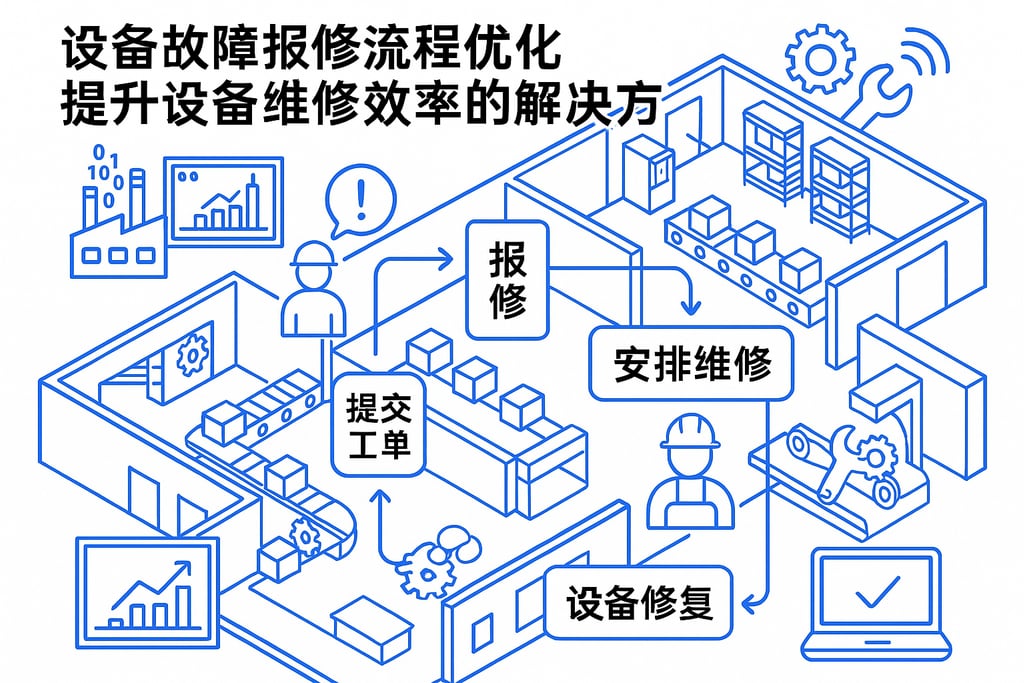 设备故障报修流程优化，提升设备维修效率的解决方案