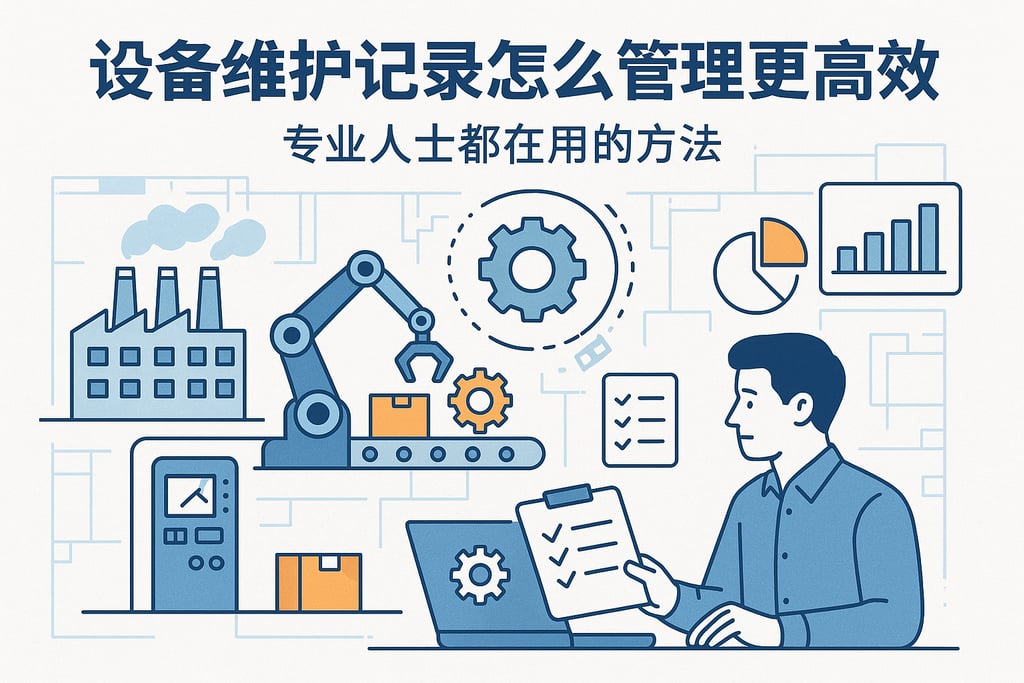 设备维护记录怎么管理更高效，专业人士都在用的方法