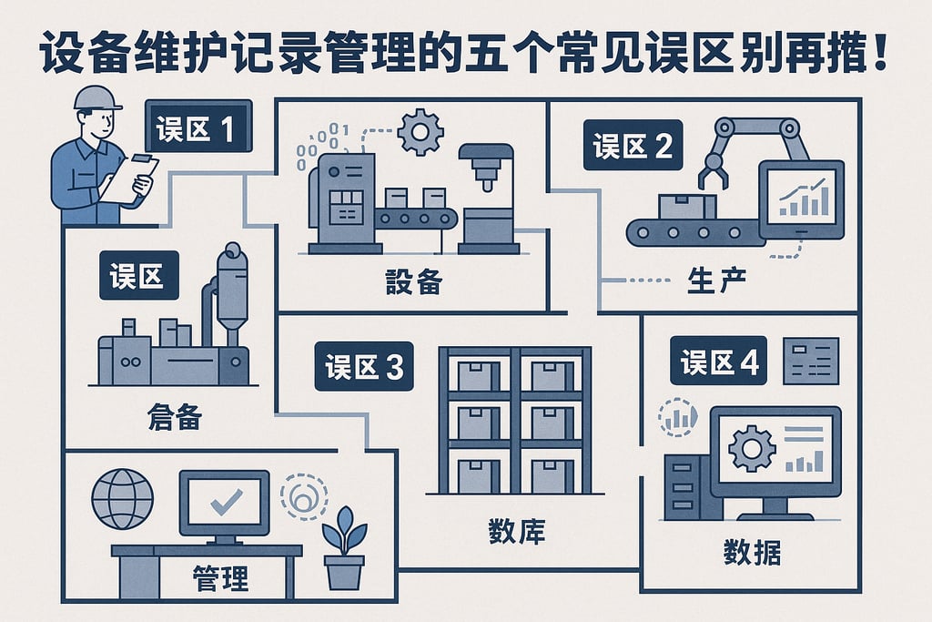 设备维护记录管理的五个常见误区，别再犯错！