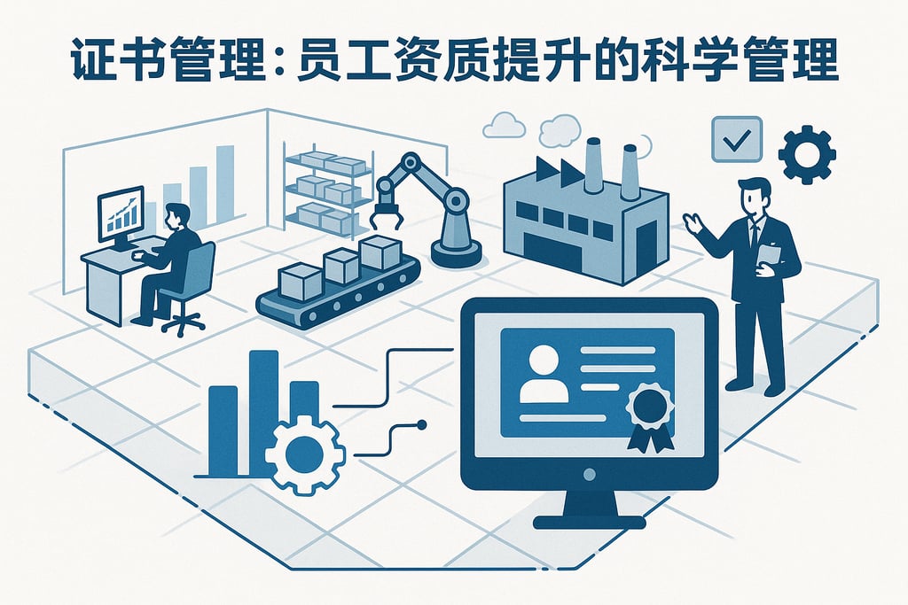 证书管理：员工资质提升的科学管理