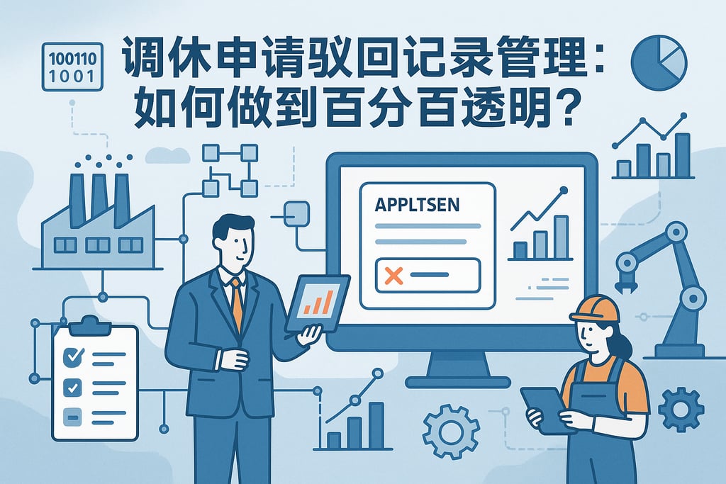 调休申请驳回记录管理：如何做到百分百透明？