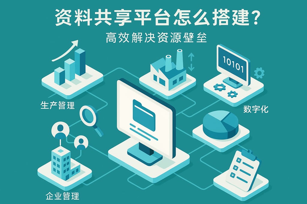 资料共享平台怎么搭建？高效解决资源壁垒