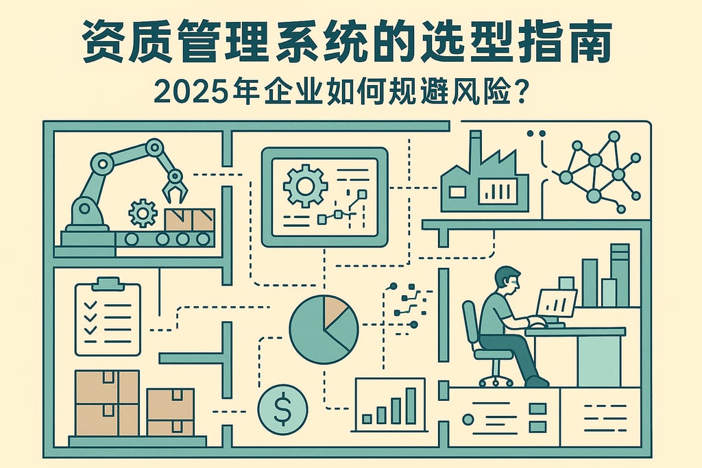 资质管理系统的选型指南，2025年企业如何规避风险？
