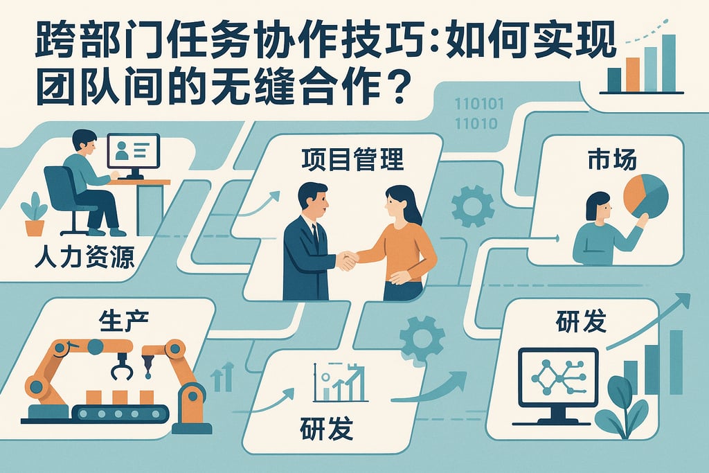 跨部门任务协作技巧：如何实现团队间的无缝合作？